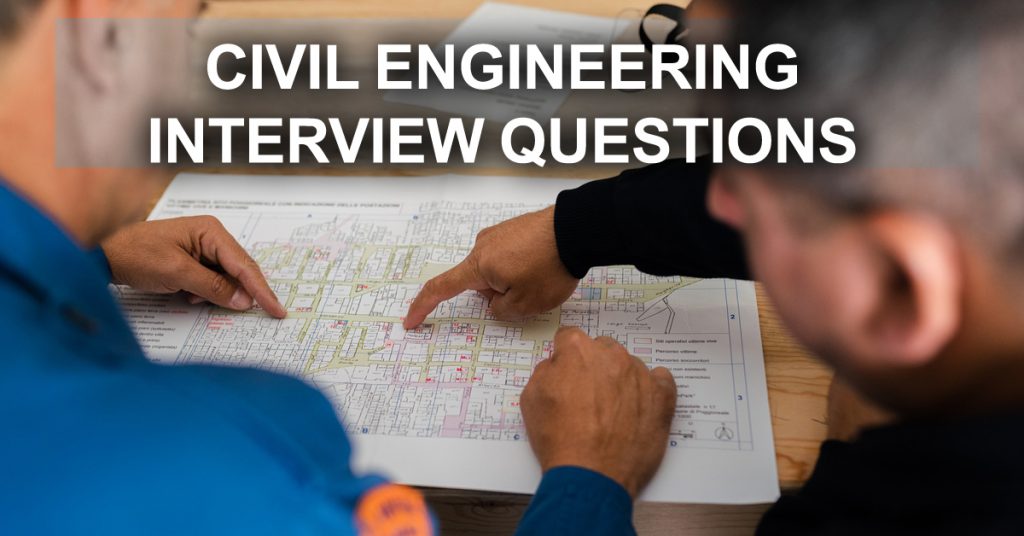 Civil engineering Interview questions