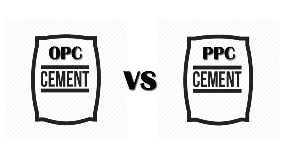 Difference between OPC and PPC cement